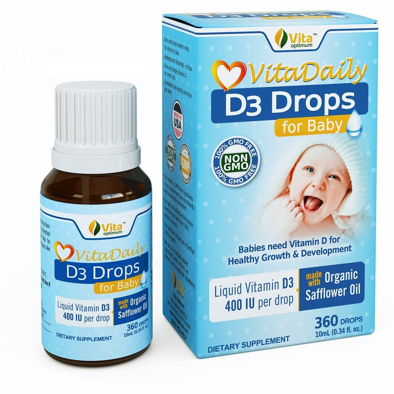 3d mockup of vitamin 3d dropper